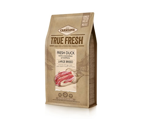 Carnilove True Fresh kaczka adult duże rasy 1,4 kg