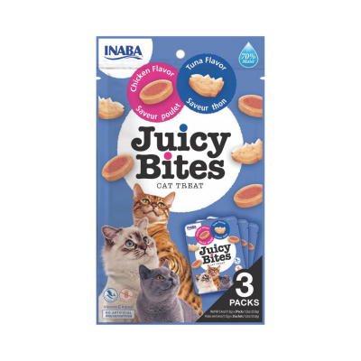 Inaba Juicy Bites kurczak, tuńczyk 11 g × 3