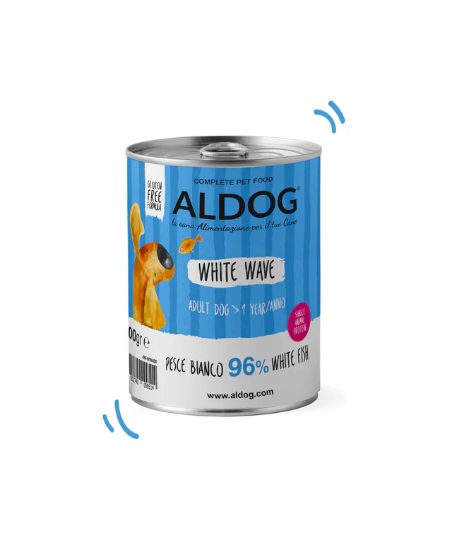 Aldog White Wave biała ryba adult 400 g