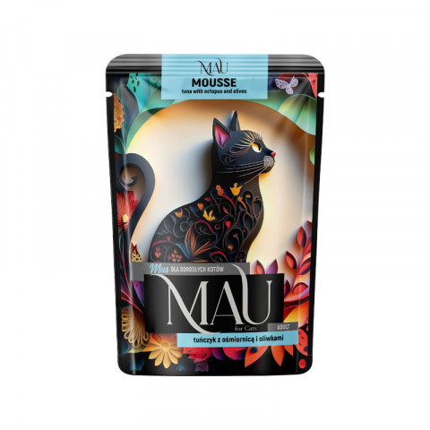 Dolina Noteci Mau Skin & Coat tuńczyk z ośmiornicą i oliwkami pasztet adult 85 g