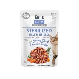 Brit Care Sterilised indyk, kaczka w galaretce adult 85 g