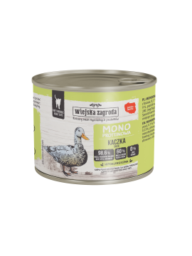 Wiejska Zagroda MONO BIAŁKOWA kaczka adult 200 g