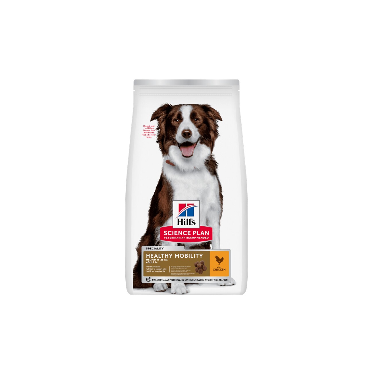 Hill's Science Plan Healthy Mobility kurczak adult średnie rasy 14 kg × 2