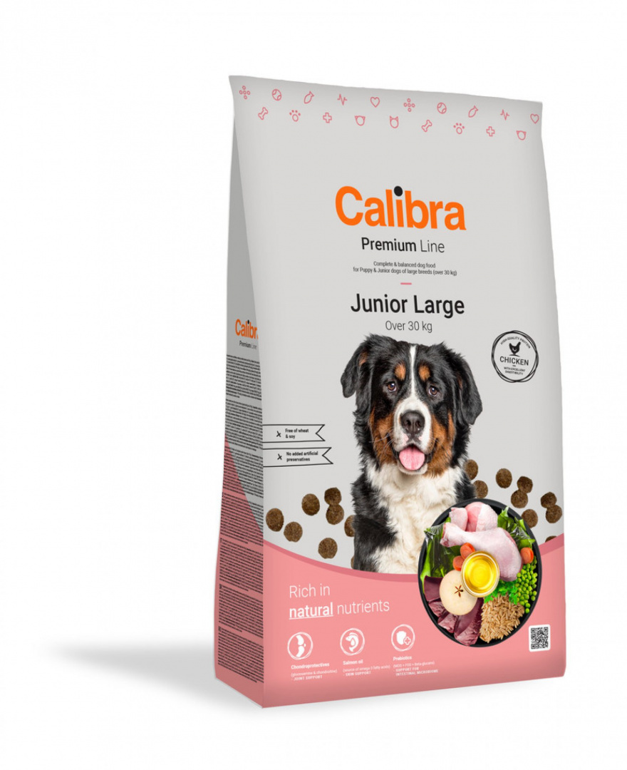 Calibra Premium Line kurczak junior duże rasy 3 kg