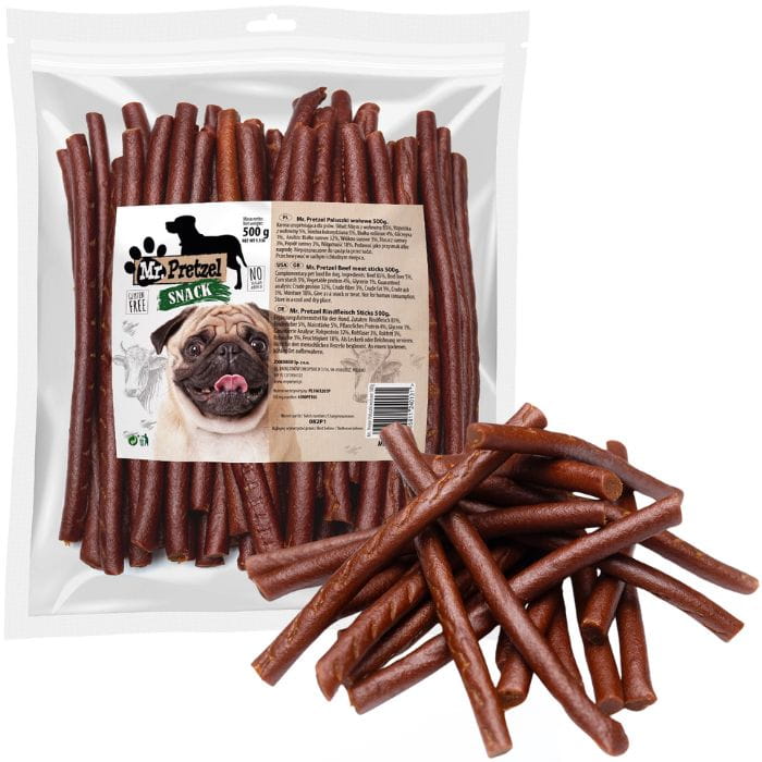 Mr. Pretzel paluszki wołowe 500 g