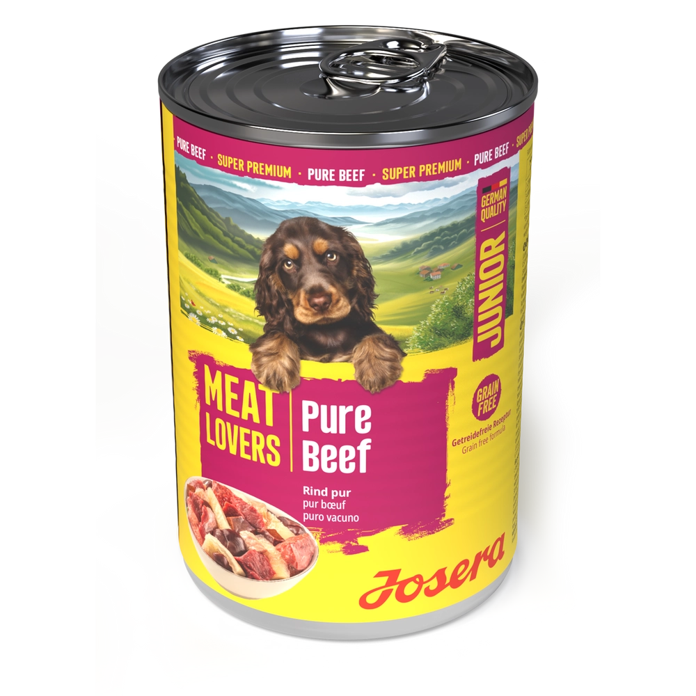 Josera Meat Lovers Pure wołowina junior 400 g