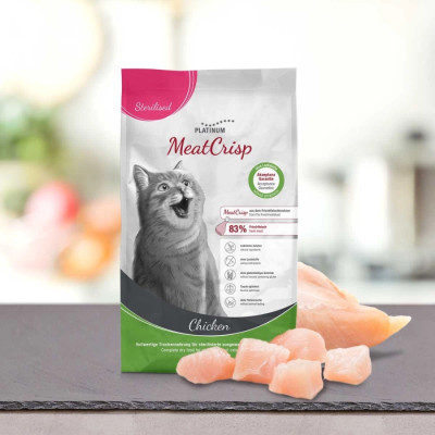 Platinum MeatCrisp Sterilised Light kurczak adult 400 g