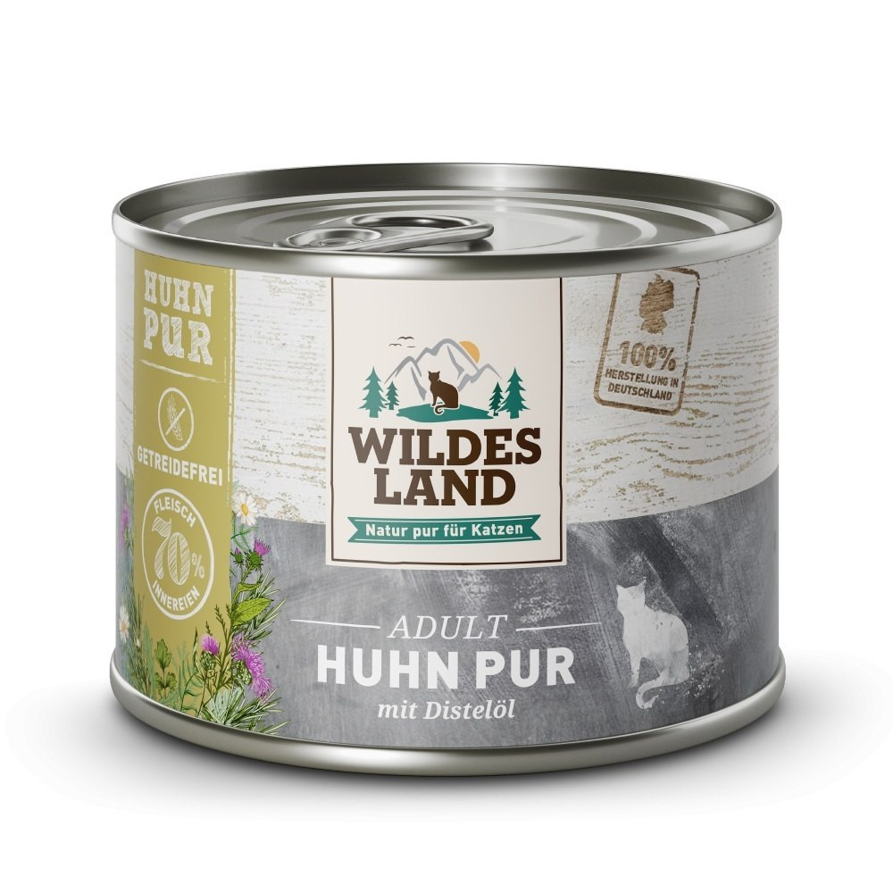 Wildes Land Pur kurczak w bulionie adult 200 g