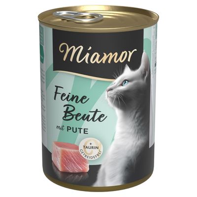 Miamor Feine Beute indyk kawałki adult 400 g × 12