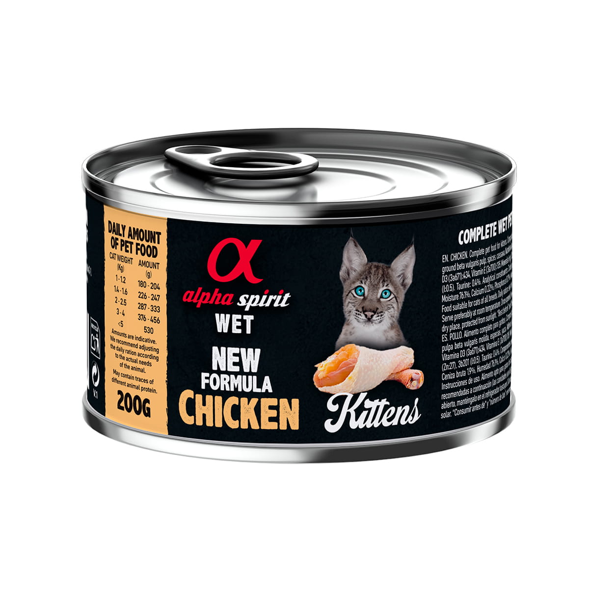 Primal Spirit kurczak kitten 200 g