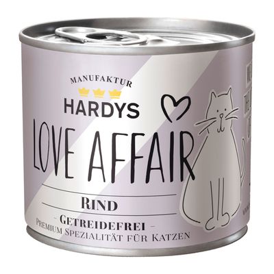 Hardys Love Affair wołowina pasztet adult 200 g × 24