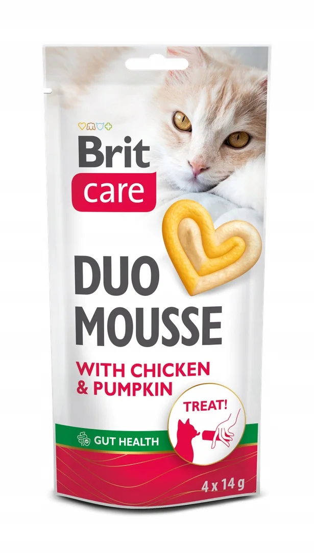 Brit Care kurczak z dynią pasztet 14 g × 4