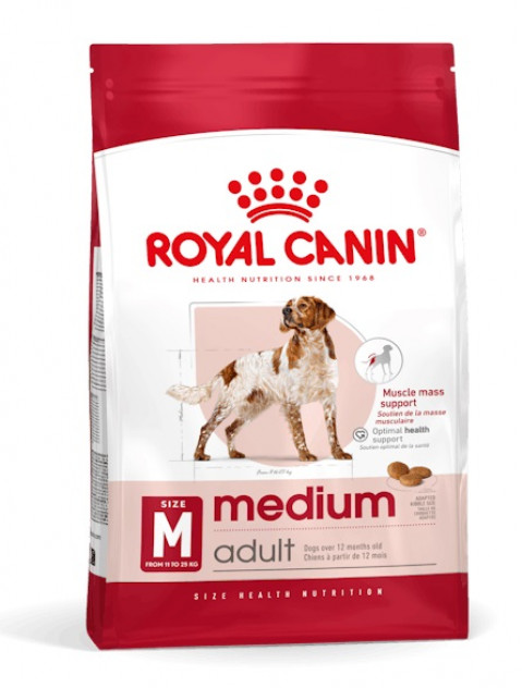 Royal Canin Size Health Nutrition kurczak adult średnie rasy 15 kg
