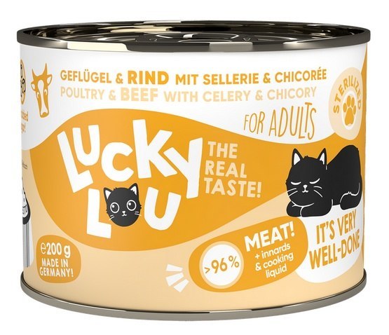 Lucky Lou Lifestage drób, wołowina 200 g