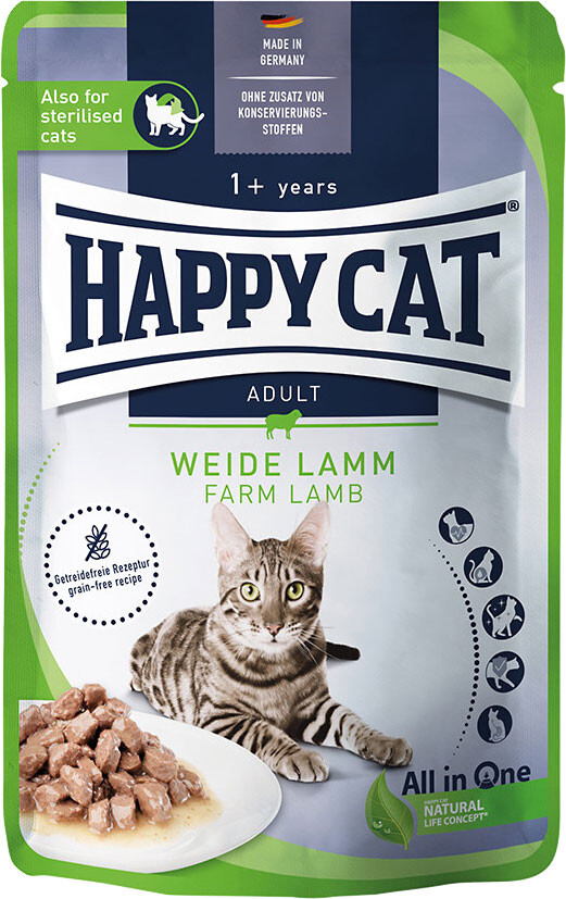 Happy Cat Culinary jagnięcina w sosie adult 85 g