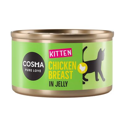 Cosma Original Indoor kurczak w galaretce kitten 85 g × 12