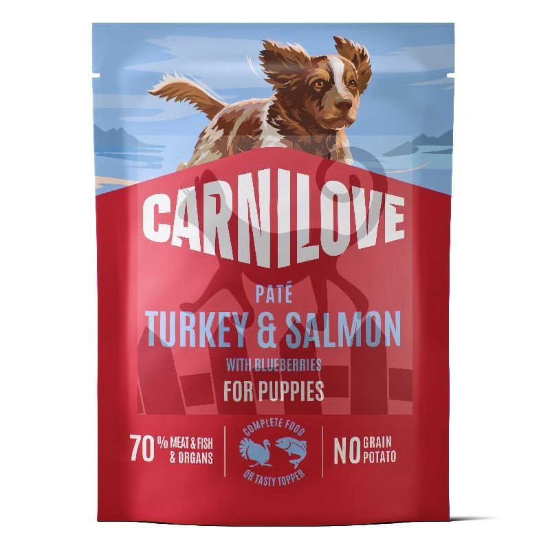 Carnilove indyk, łosoś puppy 300 g