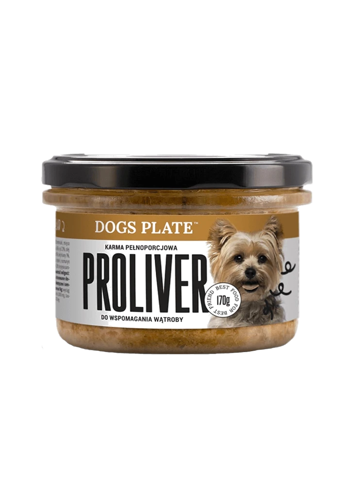 Dogs Plate Proliver indyk 180 g