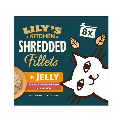 Lily's Kitchen Shredded Fillets mix smaków w galaretce adult 70 g × 8