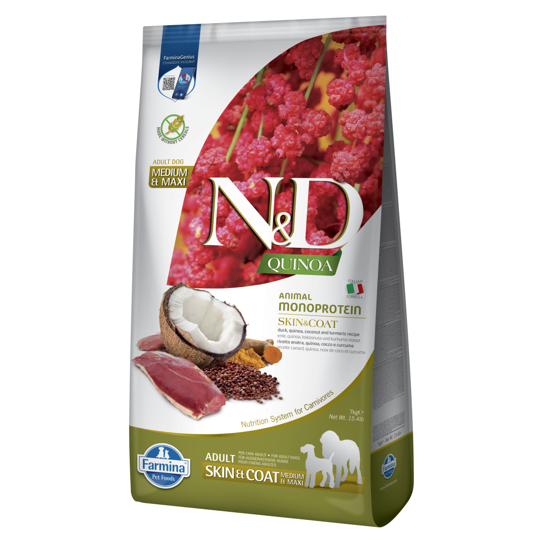 Farmina N&D Quinoa kaczka z quinoa adult średnie i duże rasy 7 kg