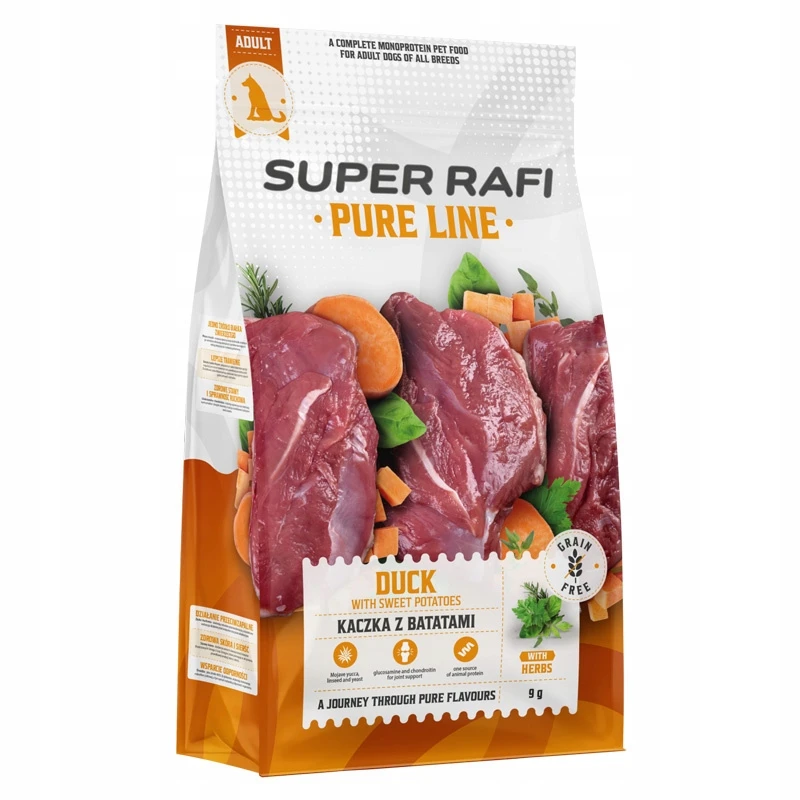 Rafi Pure Line kaczka adult 9 kg