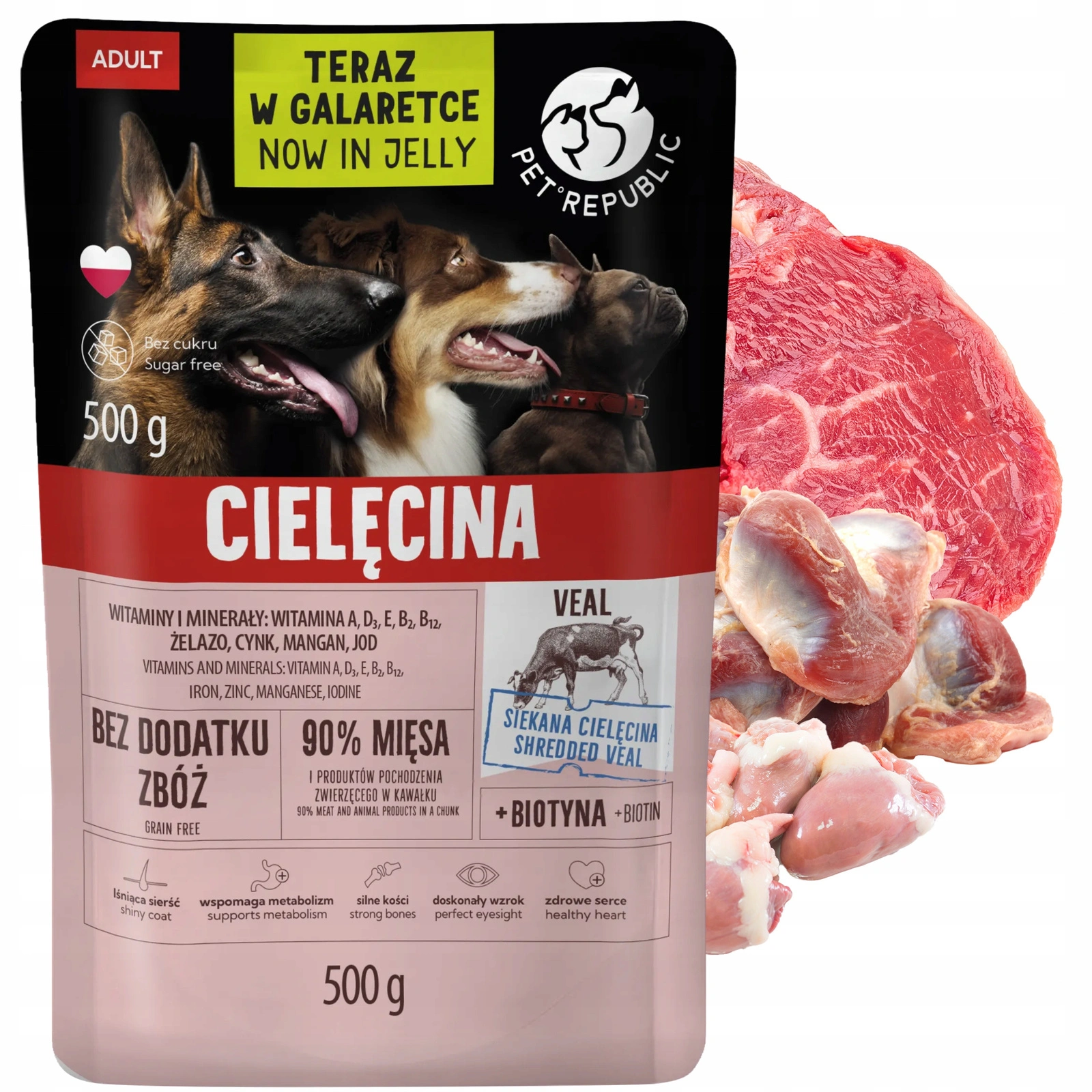 Pet Republic cielęcina 500 g