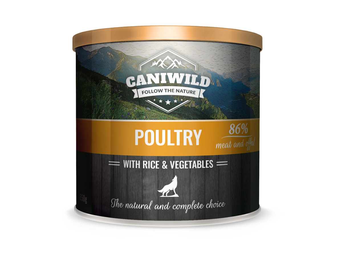 Caniwild indyk, kurczak 850 g