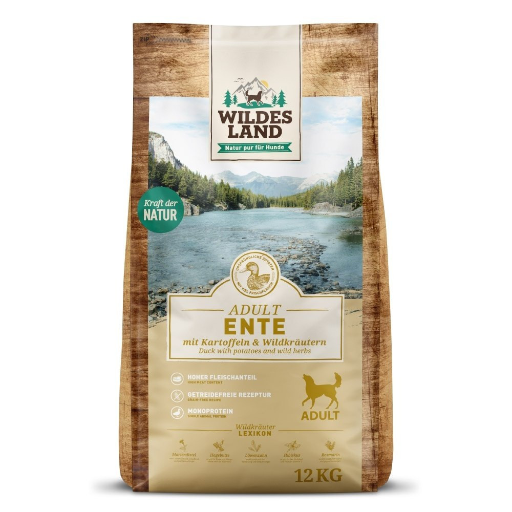 Wildes Land kaczka adult 12 kg