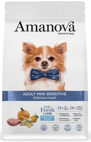 Amanova jagnięcina adult małe rasy 2 kg