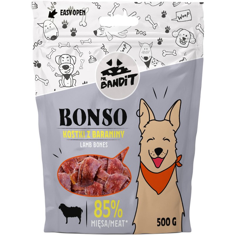 Mr. Bandit Bonso jagnięcina adult 500 g