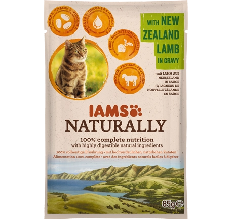 IAMS Naturally jagnięcina w sosie 85 g