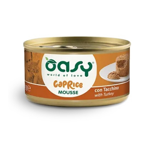 Oasy Caprice Digestive, Skin & Coat indyk pasztet adult 85 g