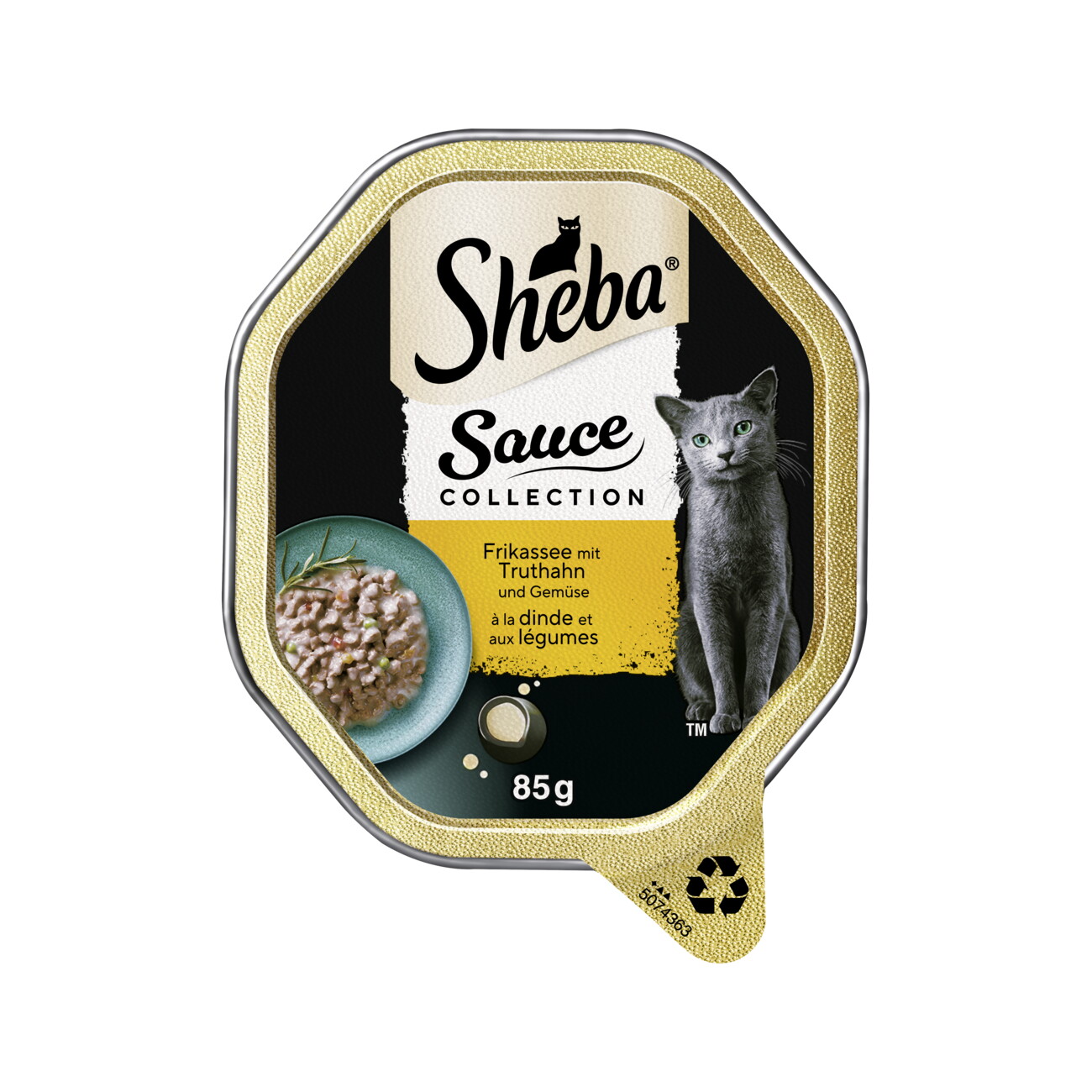 Sheba Sauce Collection indyk w sosie 85 g × 22