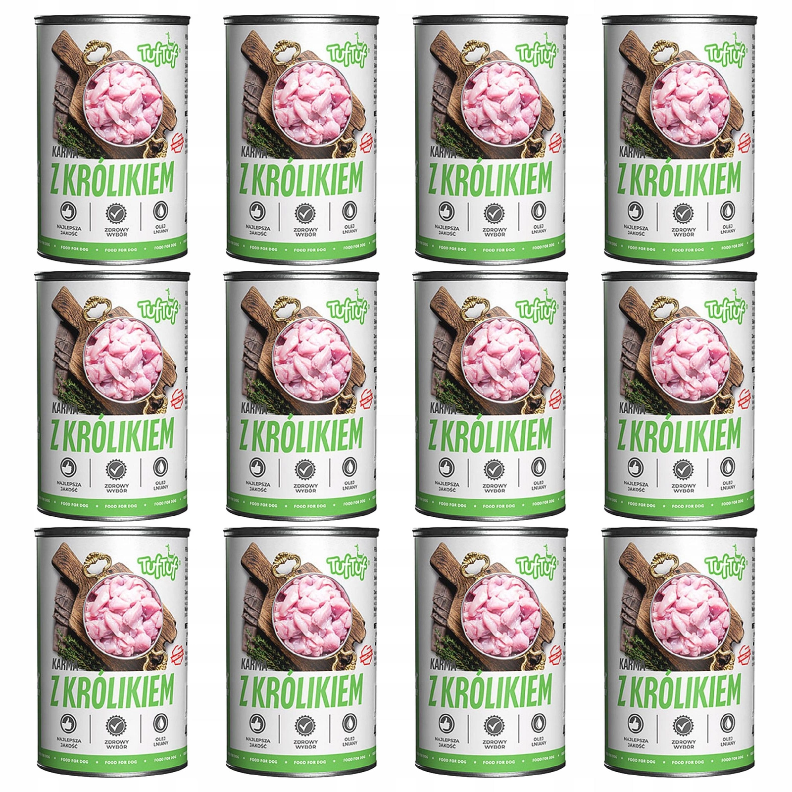 Tuf Tuf królik 400 g × 12