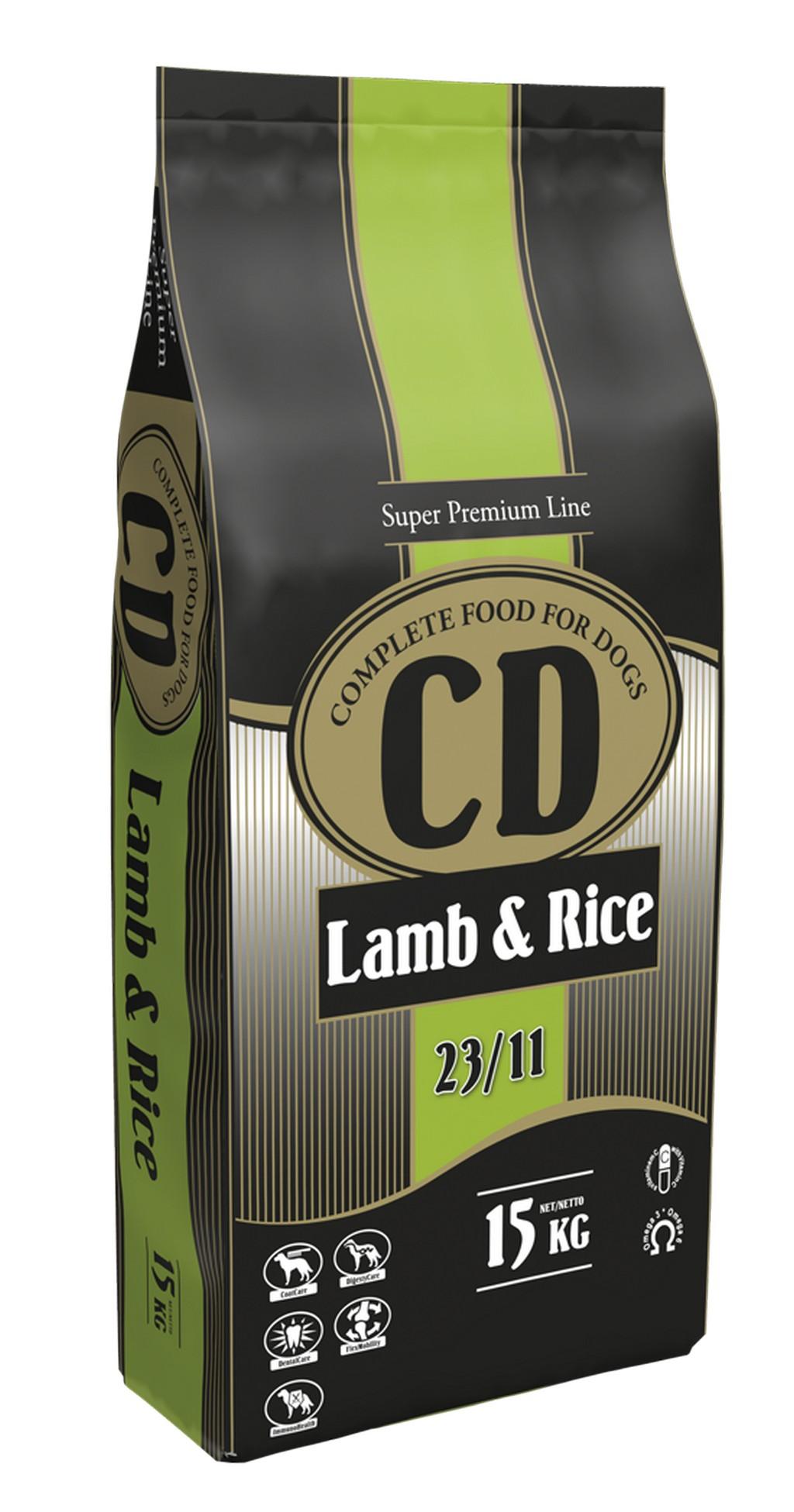Delikan Cd jagnięcina z ryżem adult 15 kg