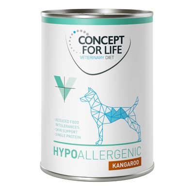 Concept for Life Veterinary Diet Hypoallergenic kangur adult 400 g × 24
