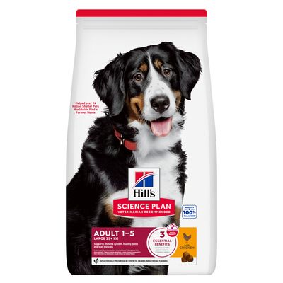 Hill's Science Plan kurczak adult duże rasy 14 kg × 2