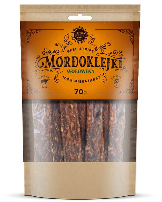 Trzy Psy Mordoklejki wołowina 70 g