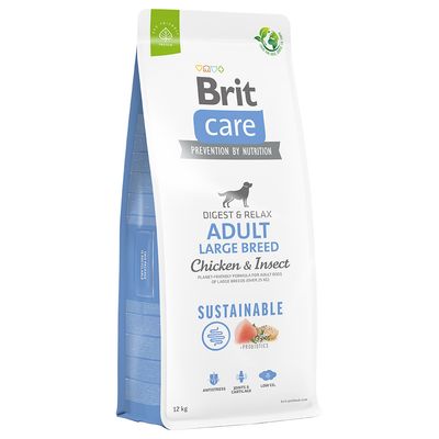 Brit Care kurczak, owady adult duże rasy 12 kg