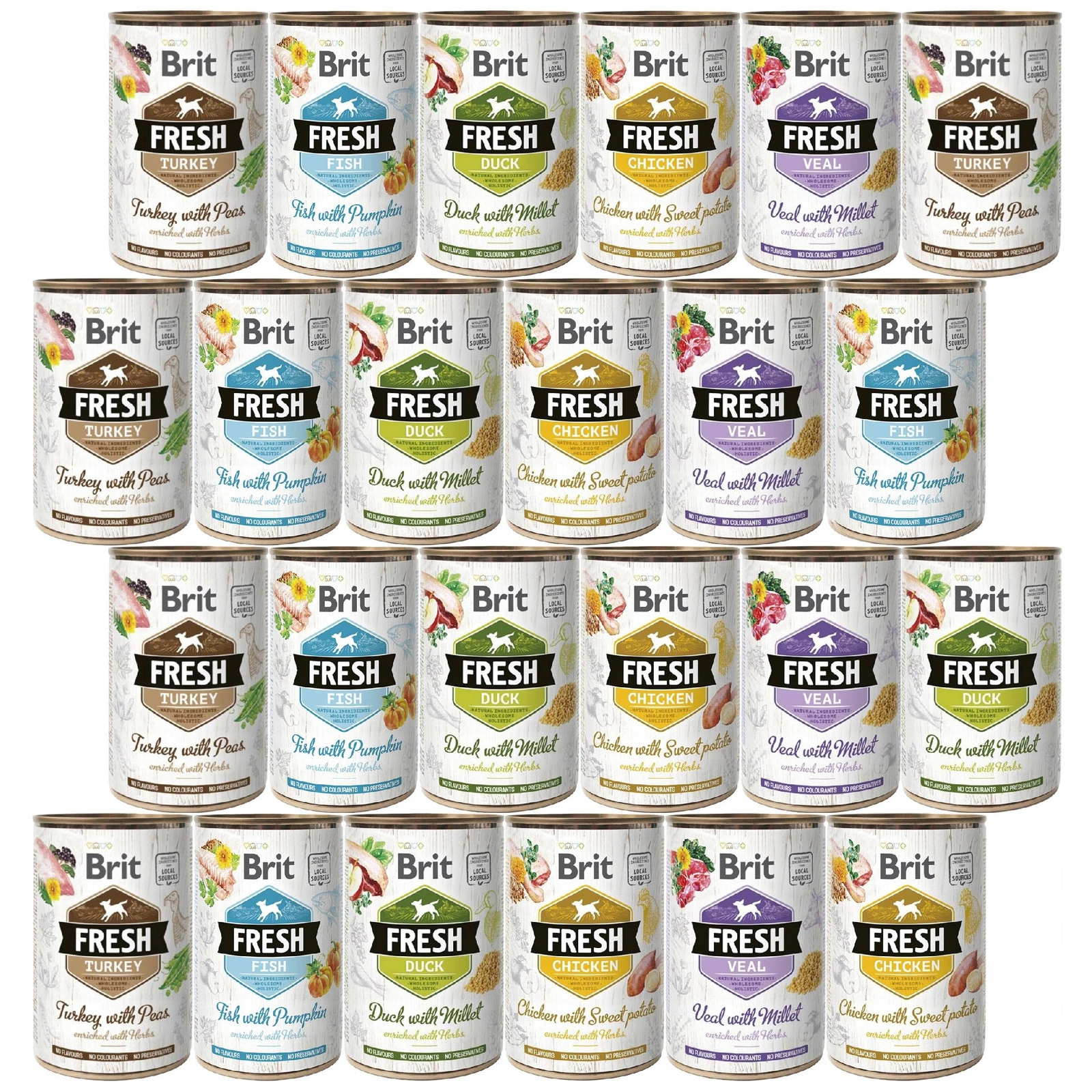 Brit Fresh 400 g × 24