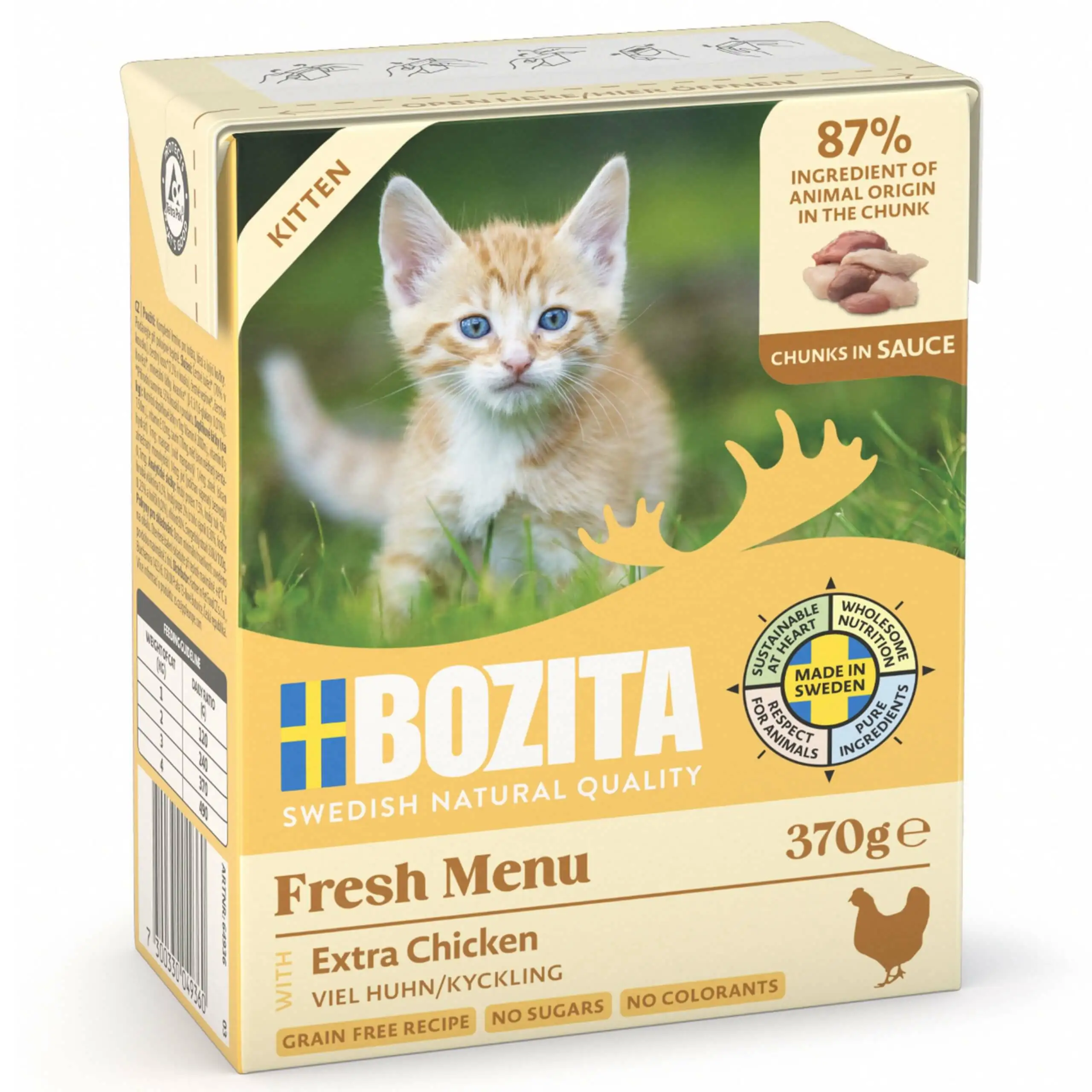 Bozita kurczak kitten 370 g