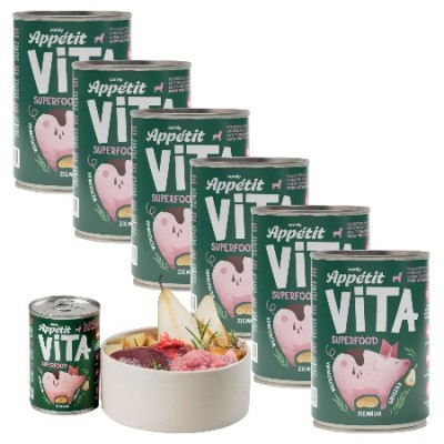 Comfy Appetit Vita wieprzowina adult 400 g × 6