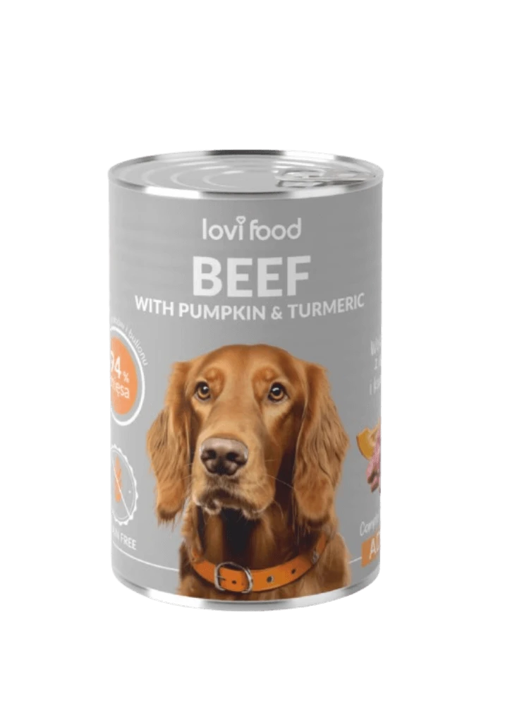 John Dog Lovi Food wołowina 400 g