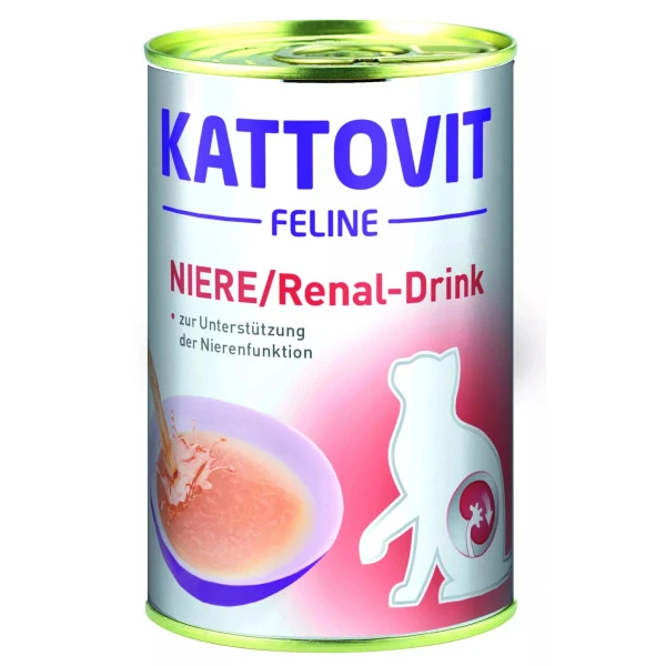 Kattovit Feline Renal-Drink kurczak w bulionie 135 g