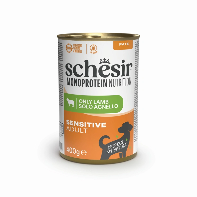 Schesir Monoprotein Nutrition Sensitive jagnięcina adult 400 g
