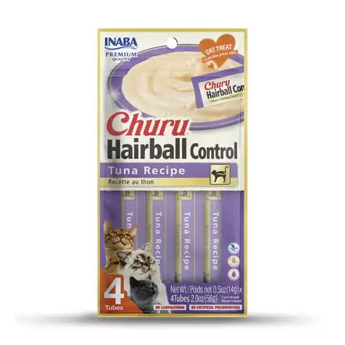 Inaba Churu Hairball tuńczyk 14 g × 4