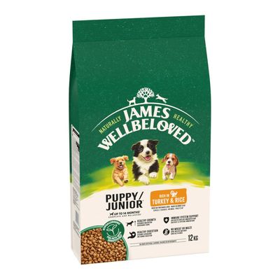 James Wellbeloved indyk junior 12 kg