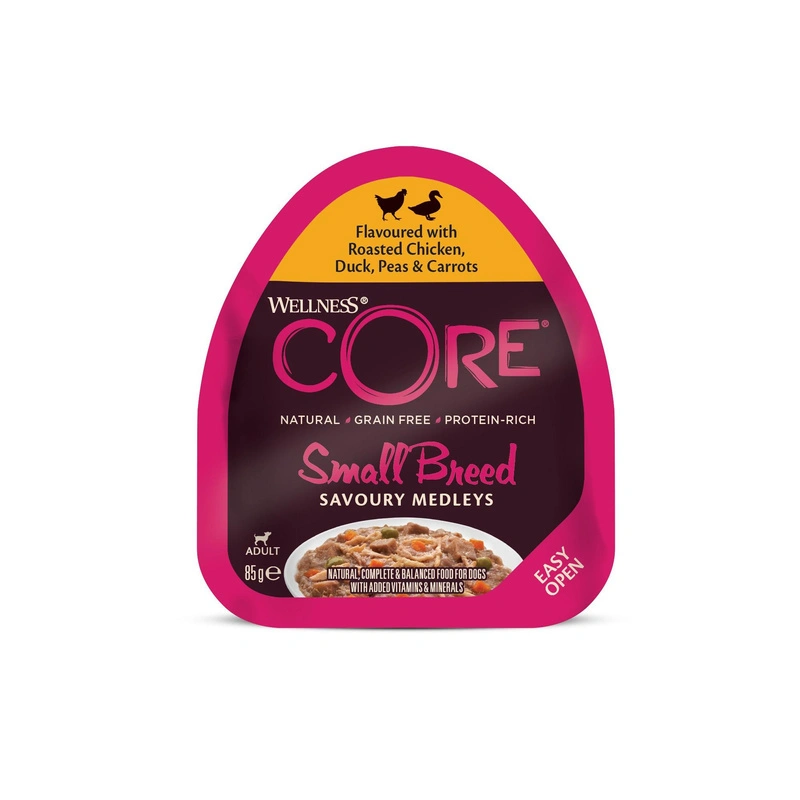 Wellness CORE kurczak, kaczka adult małe rasy 85 g