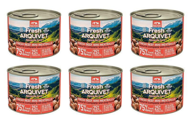 Arquivet Fresh wołowina adult małe rasy 200 g × 6