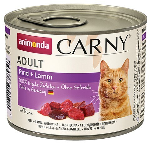 Animonda Carny wołowina, jagnięcina adult 200 g